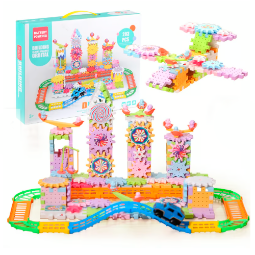 BLOQUES KIDS ELECTRICO 203 PCS